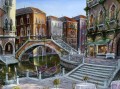 Paysage urbain romantique de Venise